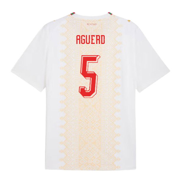 2026-2027 Morocco Away Shirt (Aguerd 5)-SoccerKits Hub | Buy Soccer Jerseys Online